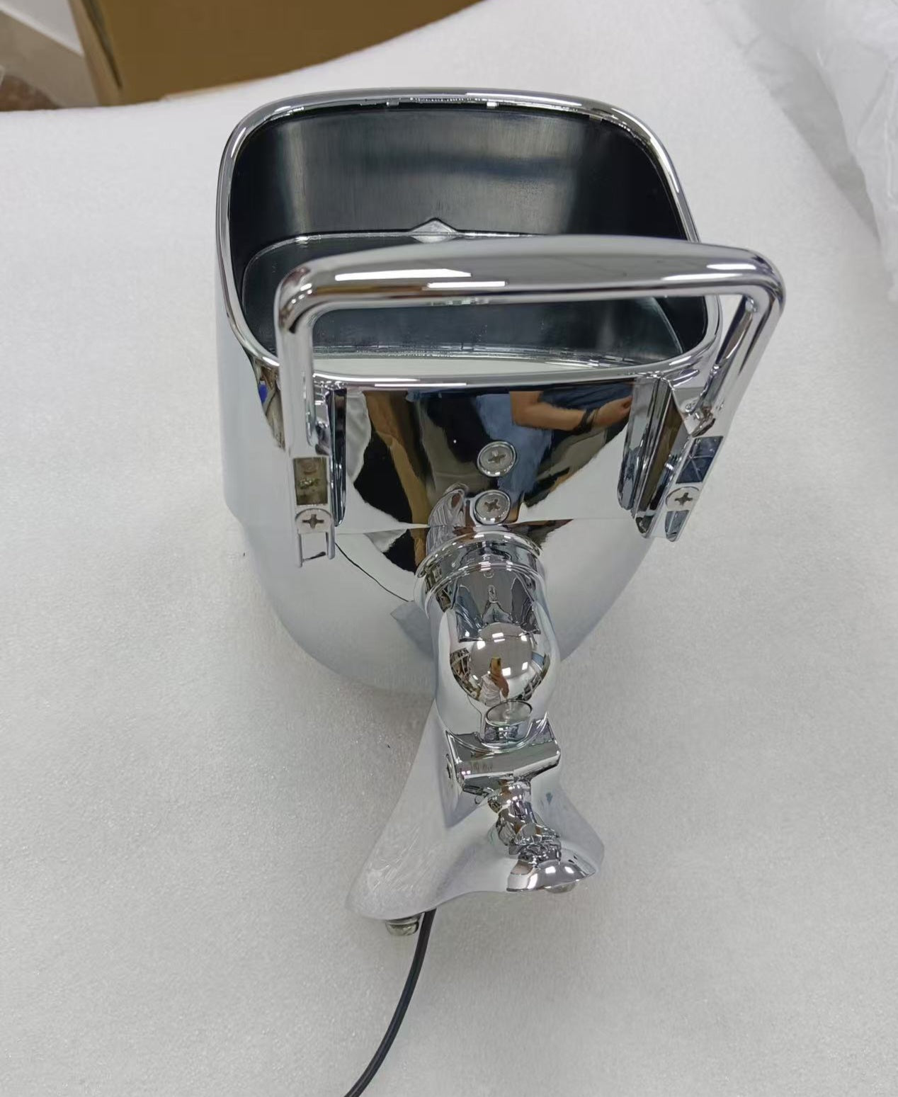 (PAIR) 1958 Impala Nelmor Trailmaster™ Spotlight Mirrors