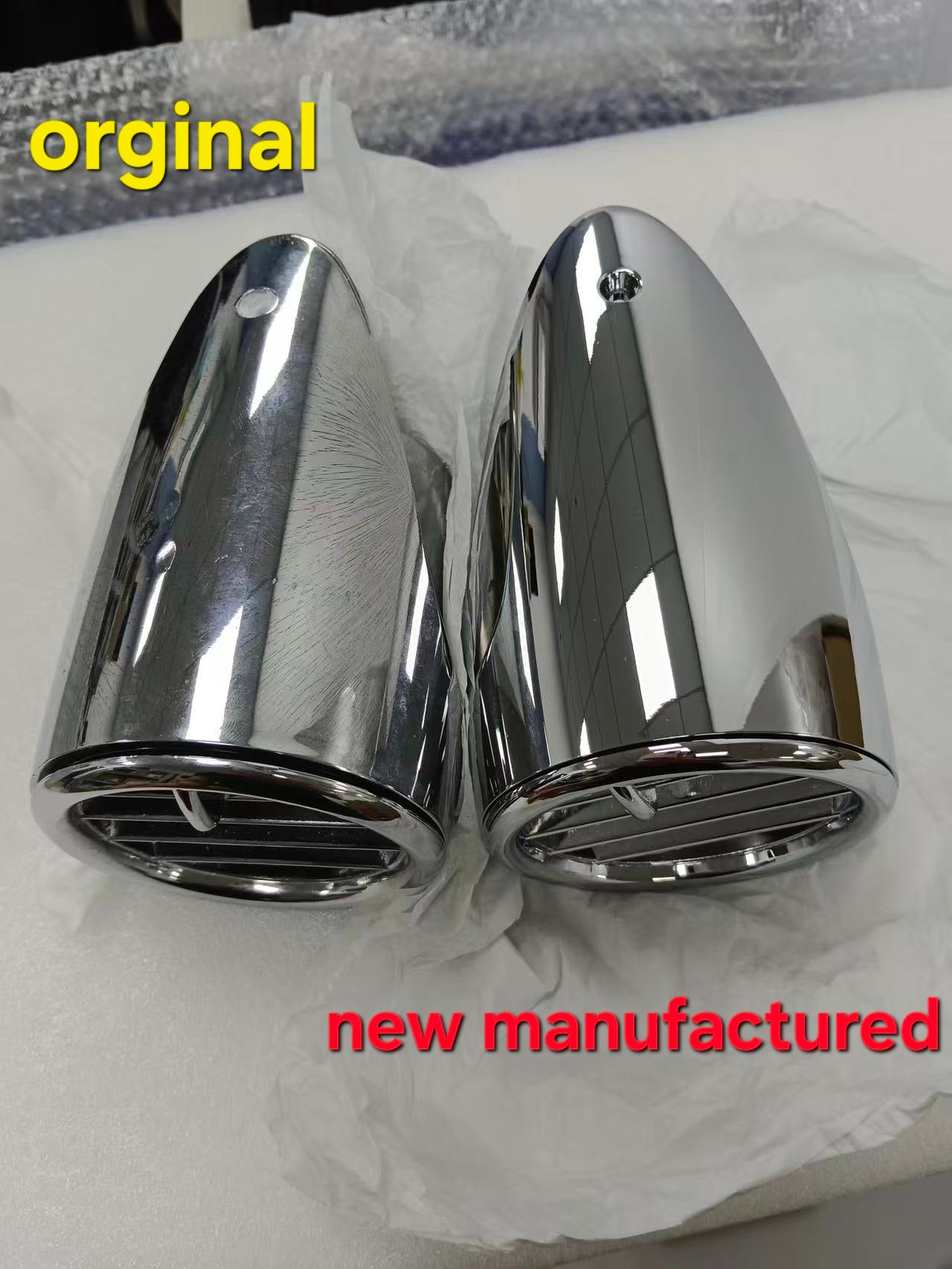 (PAIR) 1959 Impala Nelmor Trailmaster™ Spotlight Mirrors