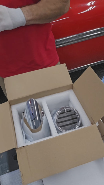 1959- 1960 Impala Ac Vents (sold in pairs) and 1959 Impala Center vent