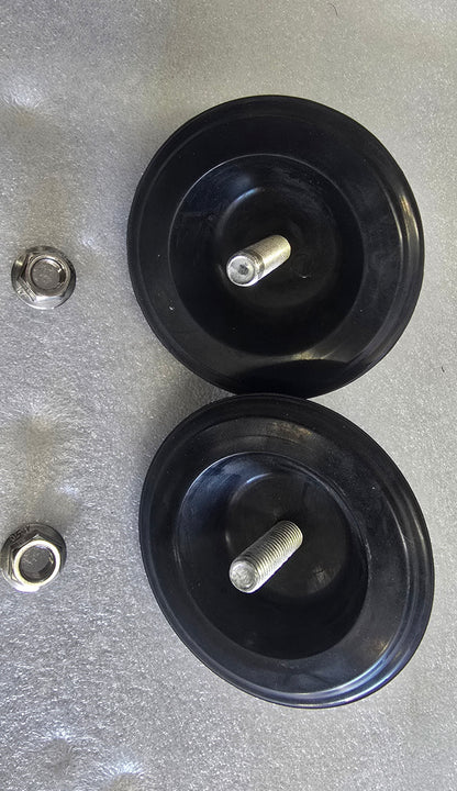 1961 Impala Grill Guard Rubber Bullets