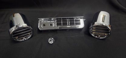 1959- 1960 Impala Ac Vents (sold in pairs) and 1959 Impala Center vent